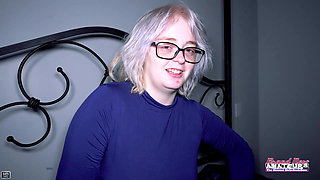 Annie Archer Voluptuous Curvy Blonde Coed Wet Ass Lick Intense Anal!
