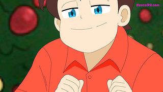 Audrey's Naughty Christmas With Sex ( Cartoon Porn )