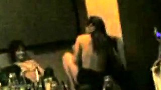 Indonesian Babe's Striptease Under the Meteor Shower