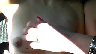 Blonde Amateurs Finger Wet Pussies in Car and Bed