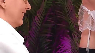 Great Handjob for Sissy with the Wild Funny Cumming - All Views