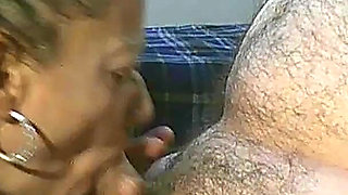 Cougar Cum Swallow - on Her Knees Sucking My Cock