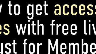 Sarah Jessie and Penny Pax's licking pussy scene by Penny Pax Live