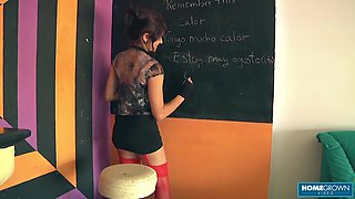 Selynas Lecture On Seduction Leaves Her Student 18+ Wanting More