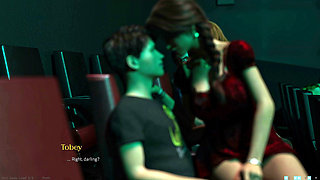 Being a Wife - P15 - the Cheating Wife Makes Her Stepson’s Friend Rock-hard While Watching a Movie with Her Husband