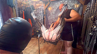Part 2:- Kitty's treat request from a fan for Lanista to do. Banana in bum, chocolate dildo in fanny!