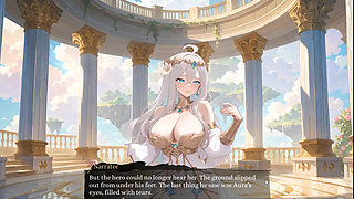 Aura 2 Lust of the Gods Hentai Game Ep.2 husband FACIAL my WIFE while I make her SQUIRT with a DILDO !