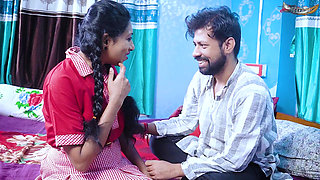 New Desi Virgin School Girl Hardcore Fuck with Her Tome Tutor When She Was Alone ( Bengali Audio )