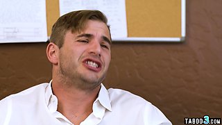 Bony chief Maya motivating her coworker