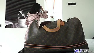 South American sexy MILF Candela in her first porno