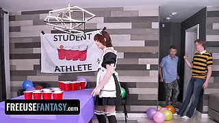 I lost a bet against a frat, so now i'm these hunk' dildo!