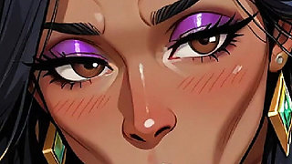 Indian Ai Woman Sucks Dick