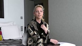 Kimber Delice takes on a hardcore anal gangbang in WoodmanCa