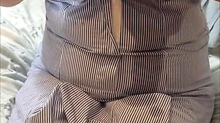 Naughty Nurse Julie - Oiled Tits & Bare Pussy Tease - 002-v-v-4-nurse-boobs