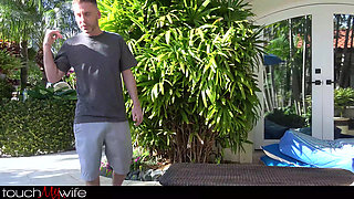 TouchMyWife - Stacked Geeky Hotwife Fucks Neighbor!? - Michele James