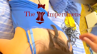 My Stepsister with Red Ass Gives Me an Amazing Blowjob