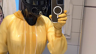 I Love This Heavy Rubber Helmet