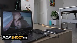 Thick butted milf Demi Diveena cheats on her spouse with the guy next door
