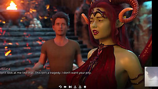 I Hard Fuck a Demon Succubus! I Deepthroat Her and Cum in Her Ass.