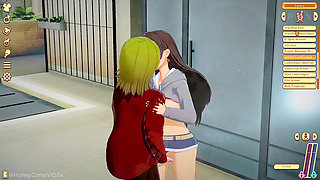 HoneyCome - Momo story part 1 - Custom Character - First meeting and oral - Uncensored