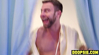 Ebony mom nurses hump big cock patient