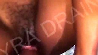 Slim Ebony Beauty Fucked Raw by Suprise