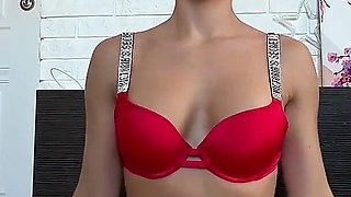 Red Bikini Yoga Tease While My Ass Can't Stop Moving