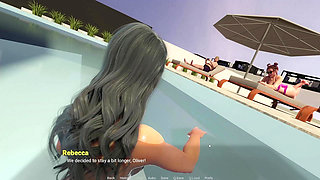 Away From Home #42 - Animated Sex Game - Fucking This Guys Stepmom and His GF