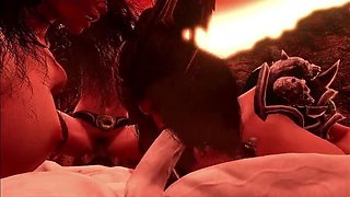Barbarian 2 Part 3: Krom Rises – Hot 3D Animation Sex with Big Ass Anal & Blowjob