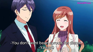 Stepsister Gets Scared When She Sees How Big Her Stepbrother's Dick Is ( Hentai )