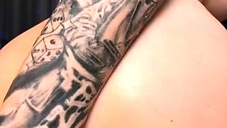 Sexy hottie Anetta Keys enjoys a solo toy masturbation
