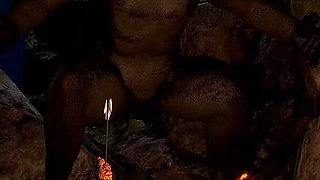 Werewolf Girl Is Riding Cock on Top - Skyrim Hentai Parody