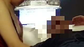 Livestream of an Affair Couple: Fellatio and Raw Sex (pov)