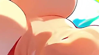 Horny Latina MILF Hotel Creampie - Seduced the Young Bellboy - Uncensored Hentai