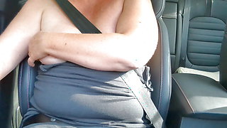 That Was Summer in the Heat Topless in the Car