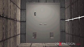 Innocent girlfriend at uncensored in cartoon movie