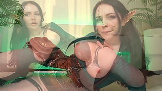 Horny Elf Ignites Wild Passion with Busty Amateur Heat