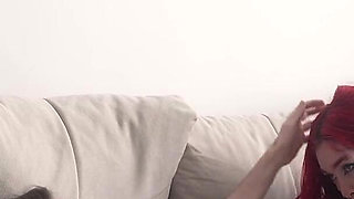 Real Couple Sensual Amateur Couch Fuck