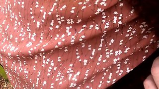 Busty Outdoor BDSM: Naked Submissive Punished in Forest