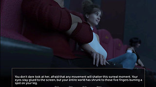 MILF Stepmom's Handjob in Dark Movie Theater - Shadows of Deceit - E08 Special