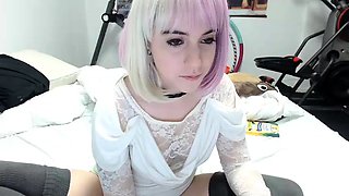 Chubby Busty Teen Solo Masturbation