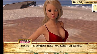 Naughty island adventure with curvy blondes and erotic tales