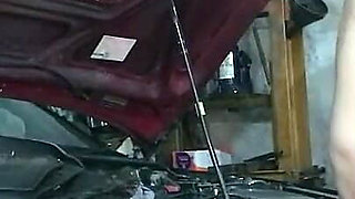 Sexy Mechanic Vilu Vidish Gets Pounded Toyota Ae101