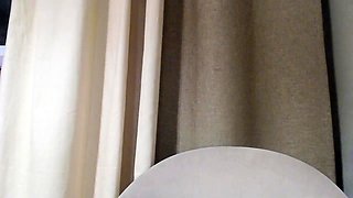 Chubby Brunette Big Boobs Dildo Masturbation