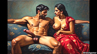 Kiran fucks his stepmom in the forest hot stepmom wet pussy creampied