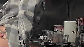 Stepdaddy Punished Me in the Ass for I Walking Around the House in Panties!