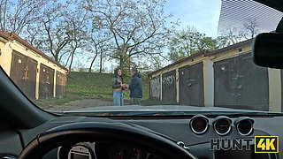 HUNT4K. A Hot Latina Cheats on her Cuckold Boyfriend