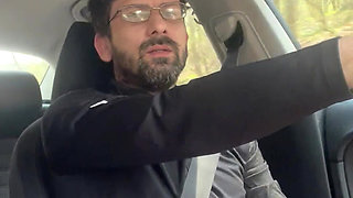 She Couldn’t Wait - MILF Blowjob & Handjob While Driving - Public Car Sex Kingyordanov