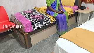 Step mom and step son having a sex front of step dad