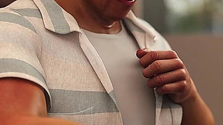 Sexy Married Teacher Having Threesome with Two Lucky Students - the Office